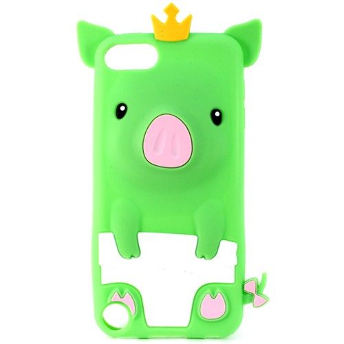 Capa Porquinho Verde - Iphone 4 / 4s