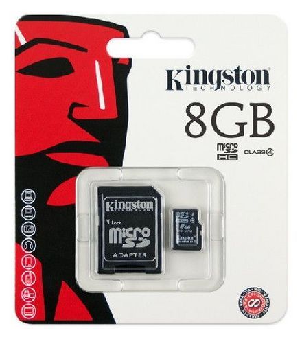 Cartão de Memória Micro SDHC 8gb Class 4