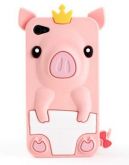 Capa Porquinho Rosa - Iphone 4 / 4s