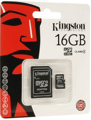 Cartão de Memória Micro SDHC 16gb Class 4
