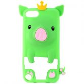 Capa Porquinho Verde - Iphone 4 / 4s
